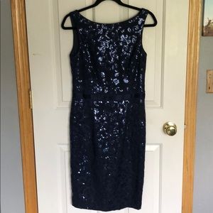 Ralph Lauren Evening dress size 6 Navy